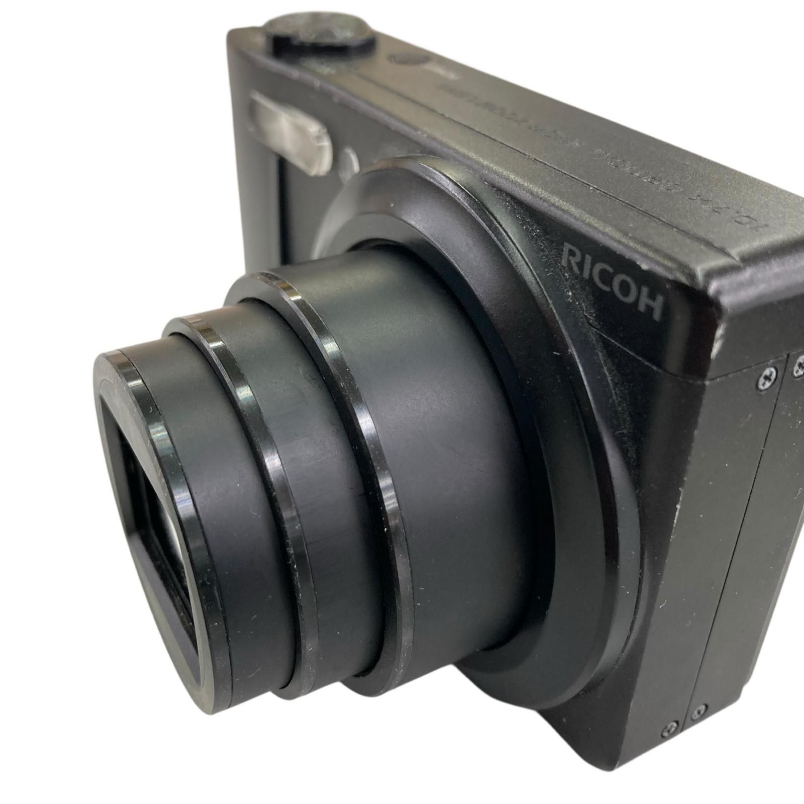 186000 通電確認のみ RICOH リコー デジタルカメラ CX4 黒 - メルカリ