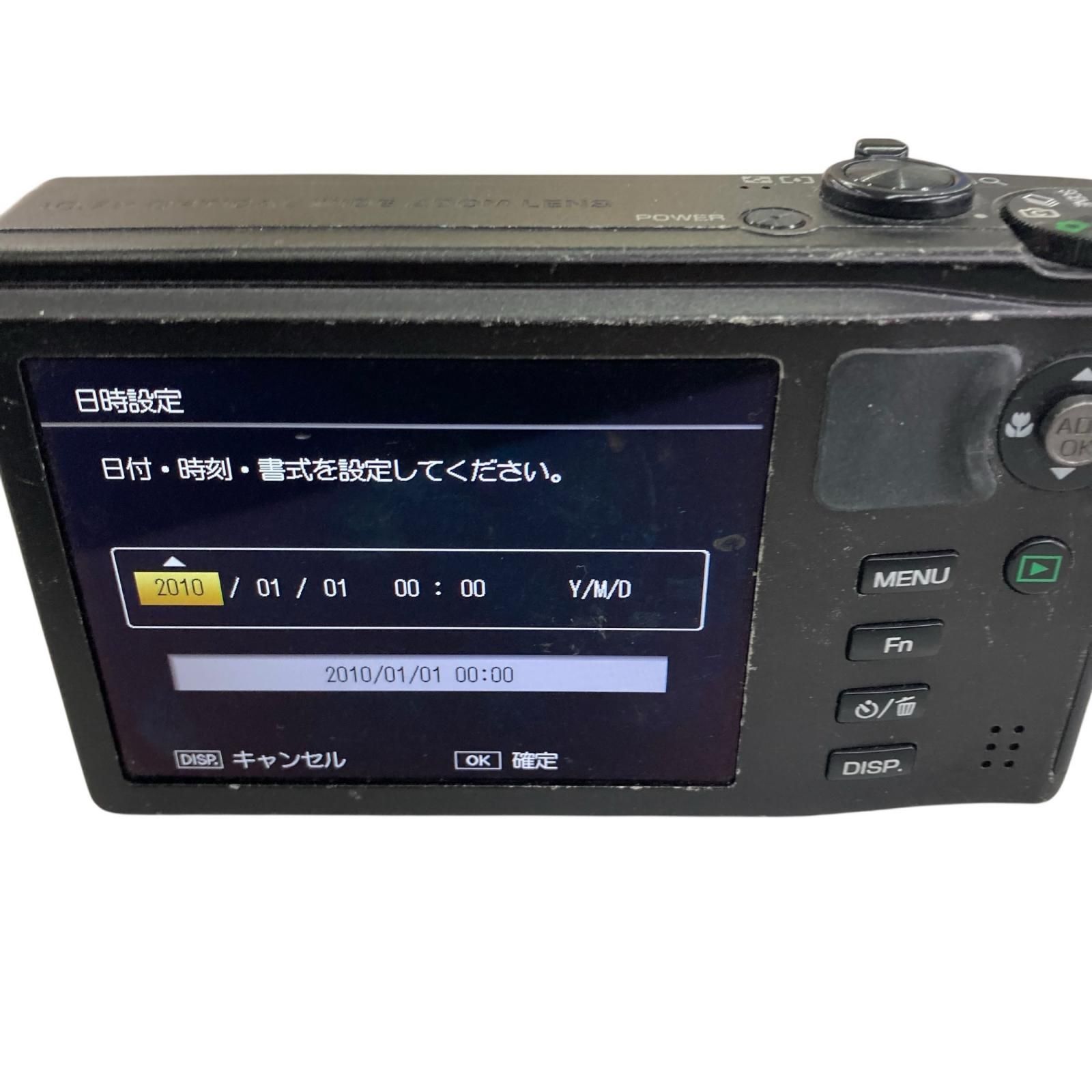 186000 通電確認のみ RICOH リコー デジタルカメラ CX4 黒 - メルカリ