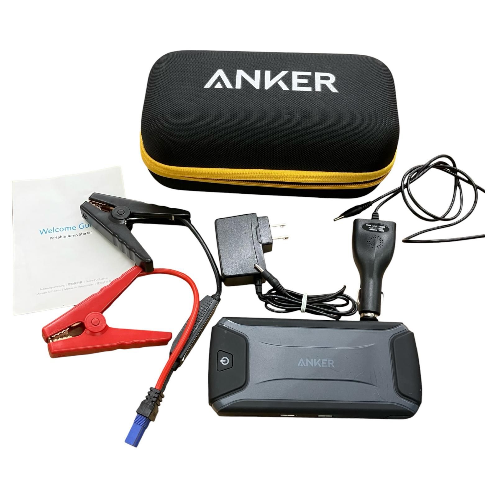 186000 動作未確認 ANKER アンカー ポータブルジャンプスターター 