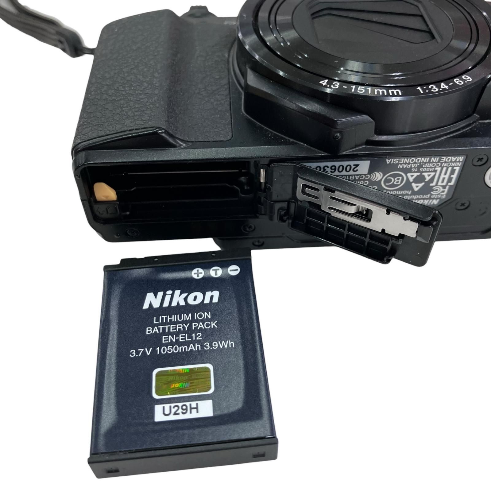 186000 動作未確認 Nikon ニコン COOLPIX A900 黒 【公式通販】