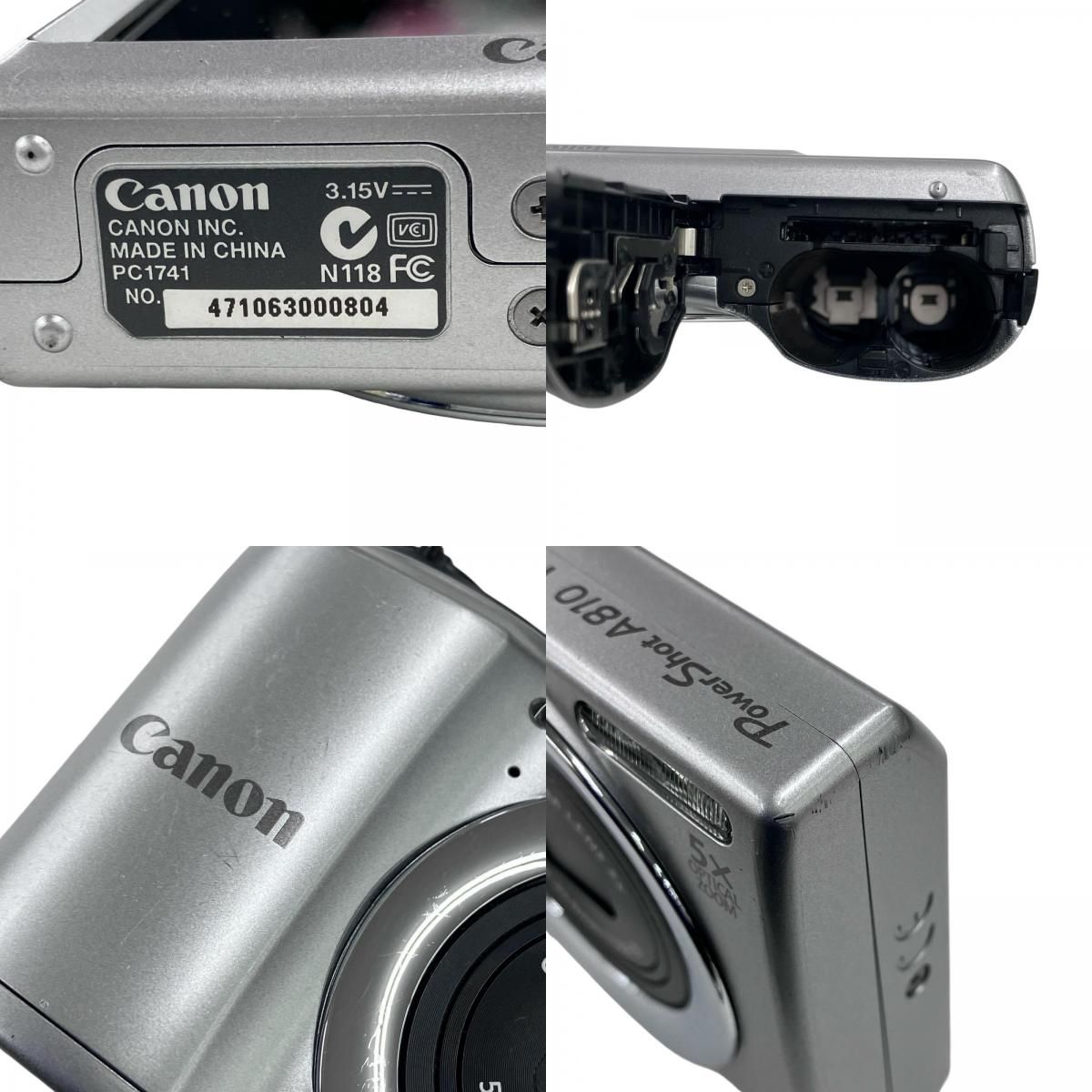 186000 動作確認済み canon キャノン PowerShot A810 シルバー - メルカリ