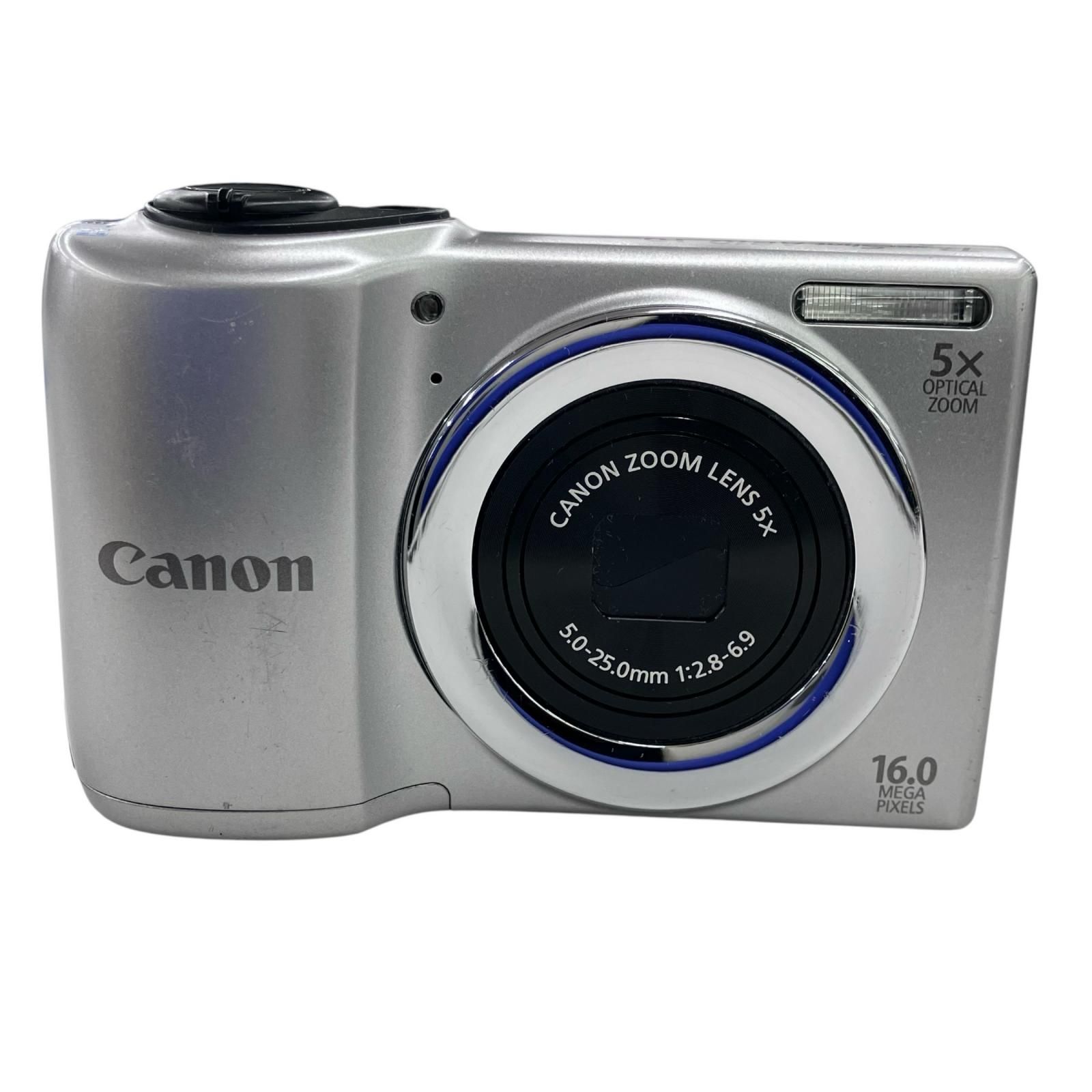 ★【中古】キャノンデジカメPowerShot A810 単三電池駆動　動作確認★ ☆【中古】キャノンデジカメPowerShot A810 単三電池駆動 動作確認