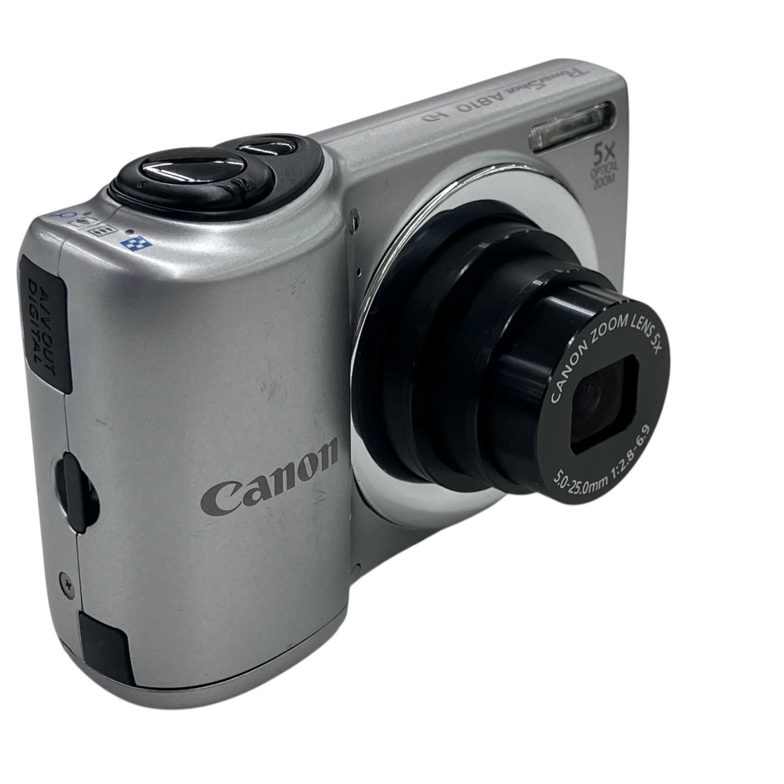 ★【中古】キャノンデジカメPowerShot A810 単三電池駆動　動作確認★ ☆【中古】キャノンデジカメPowerShot A810 単三電池駆動 動作確認