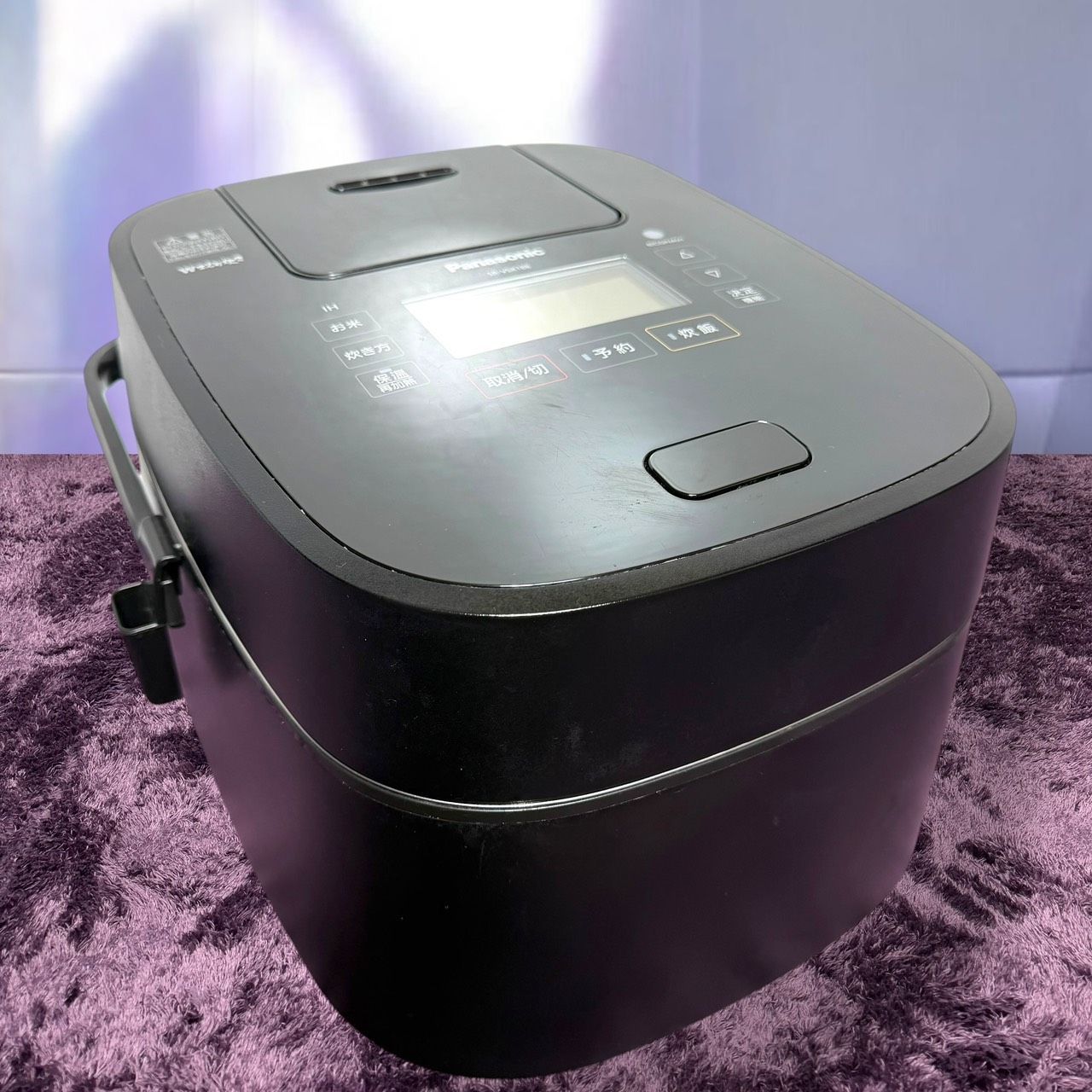 Panasonic SR-VSX188-K 炊飯器 黒 パナソニック SR-M10B-K 炊飯器 5.5合 おどり炊き 全面発熱5段IH式