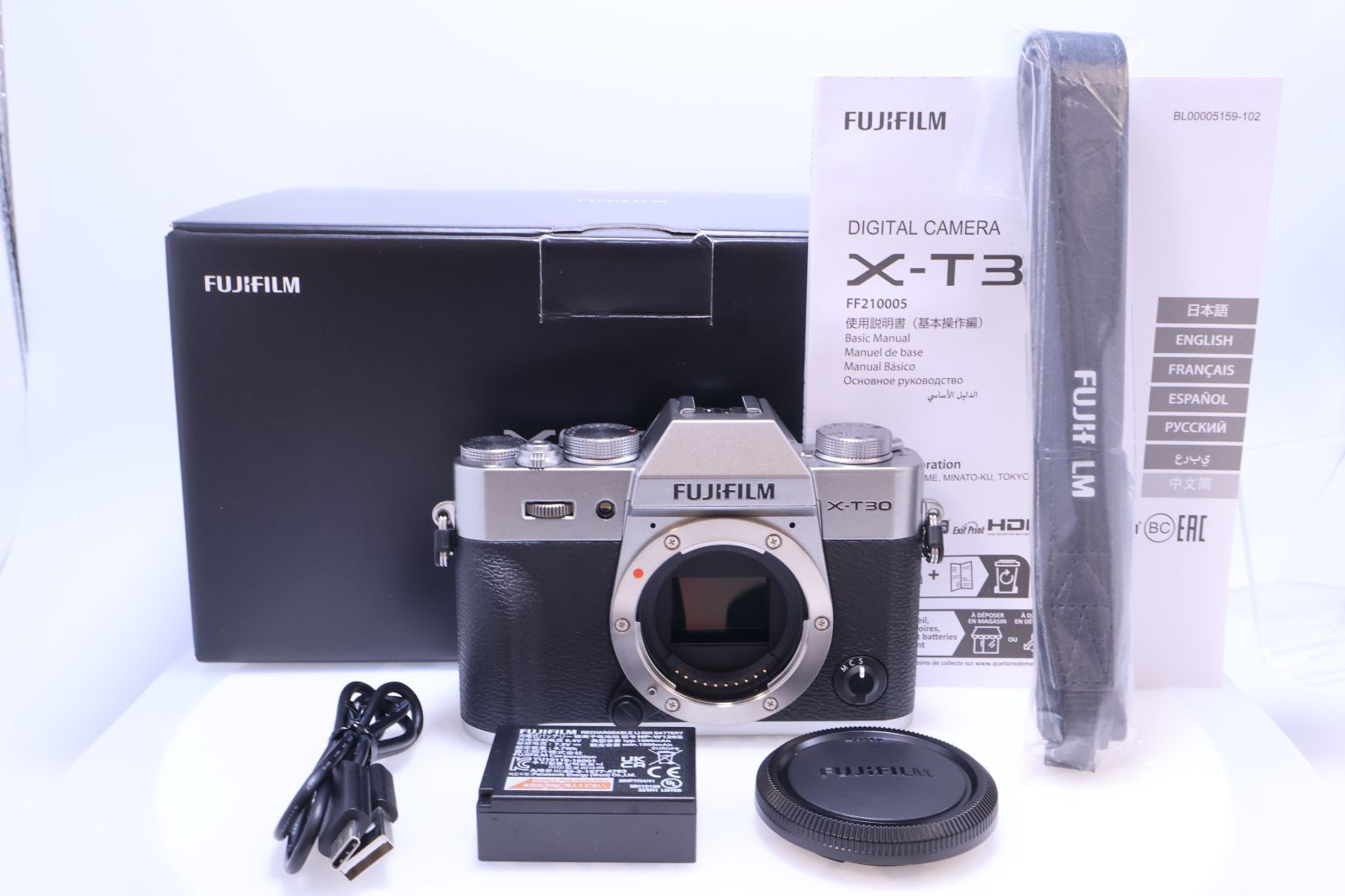 1,578回 ほぼ新品】FUJIFILM X-T30II ボディ シルバー F X-T30 II-S