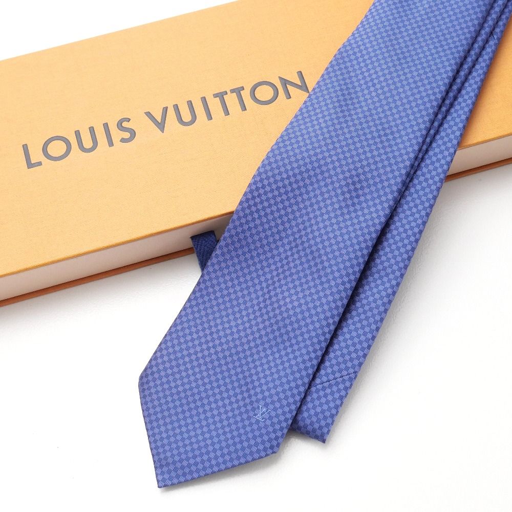 LOUIS VUITTON ネクタイ マイクロダミエ 駅南やまご質店オンラインショップ / ヴィトン ネクタイ マイクロ