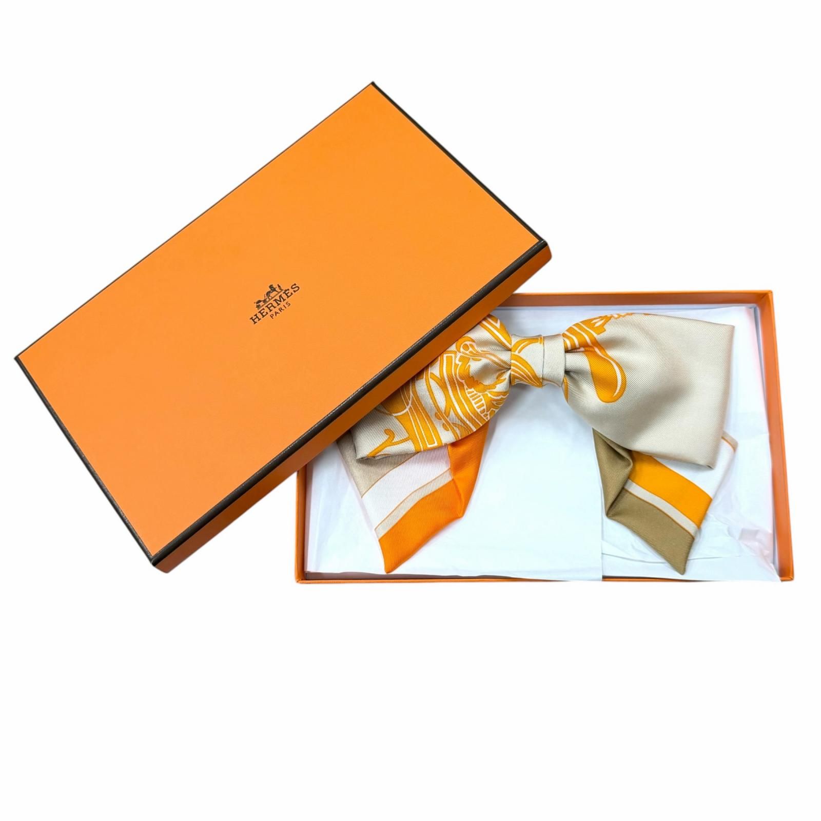未使用品☆HERMES エルメス シルク100％ グルネル エクスリブリス 