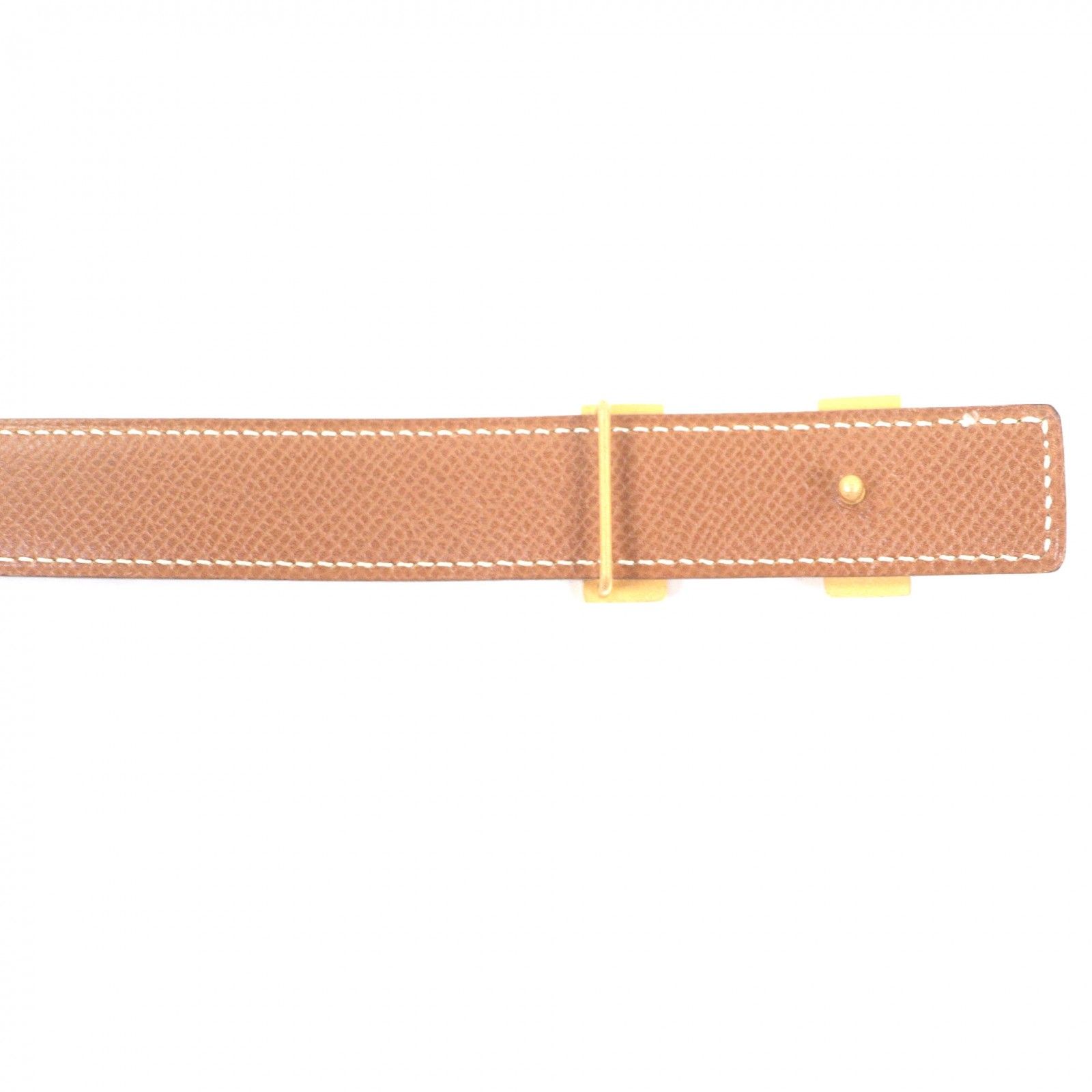 良品□HERMES エルメス ヴィンテージ マルジェラ期 Hロゴゴールド 