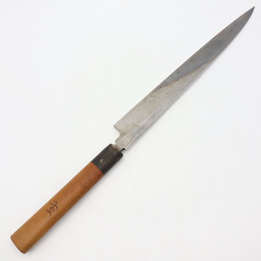正本総本店 柳包丁 九寸 栗型柄 刃渡り約270mm 和包丁 刺身 柳刃