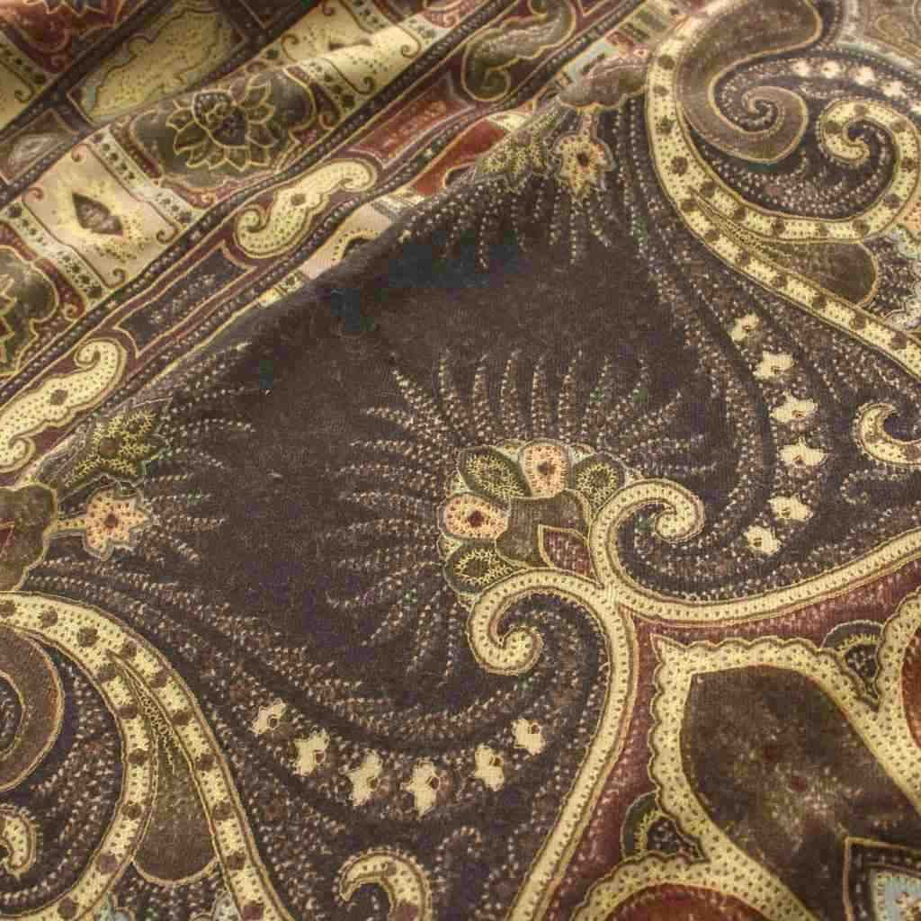 美品★ETRO★ ストール ペイズリー柄 ウール混 レッド ブラウン ブラック. 楽天市場】エトロ 大判ストール ショール ウール×シルク ブラウン