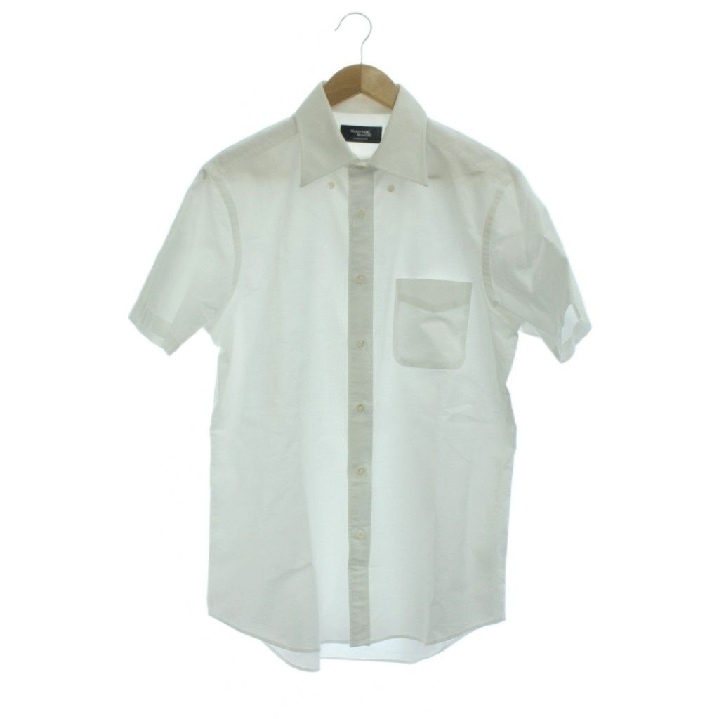 メーカーズシャツ カマクラ MAKER´S SHIRT 鎌倉 シャツ L 白 半袖 ボタンダウンカラー 無地 /JP