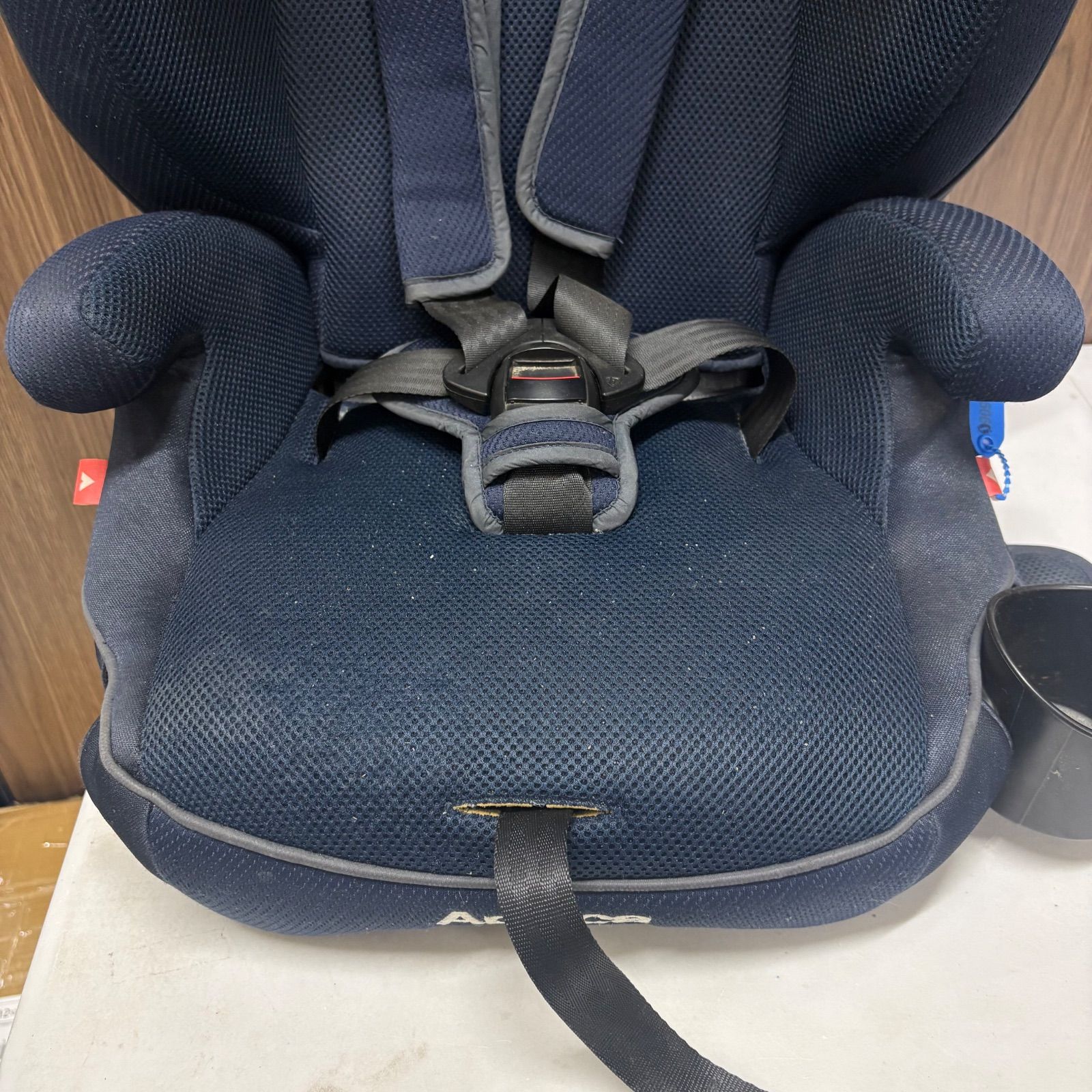 Aprica アップリカ エアグルーヴ ネイビー チャイルドシート 車載 安全