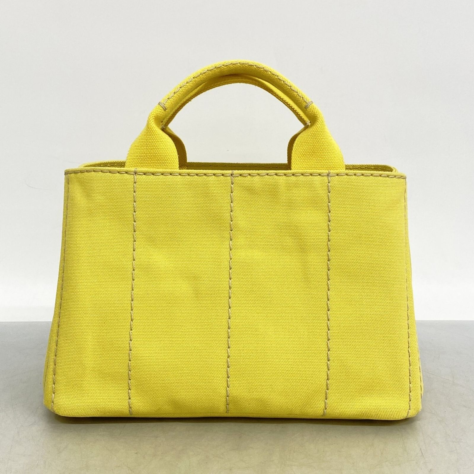 プラダ(Prada) プラダ トートバッグ カナパ キャンバス イエロー