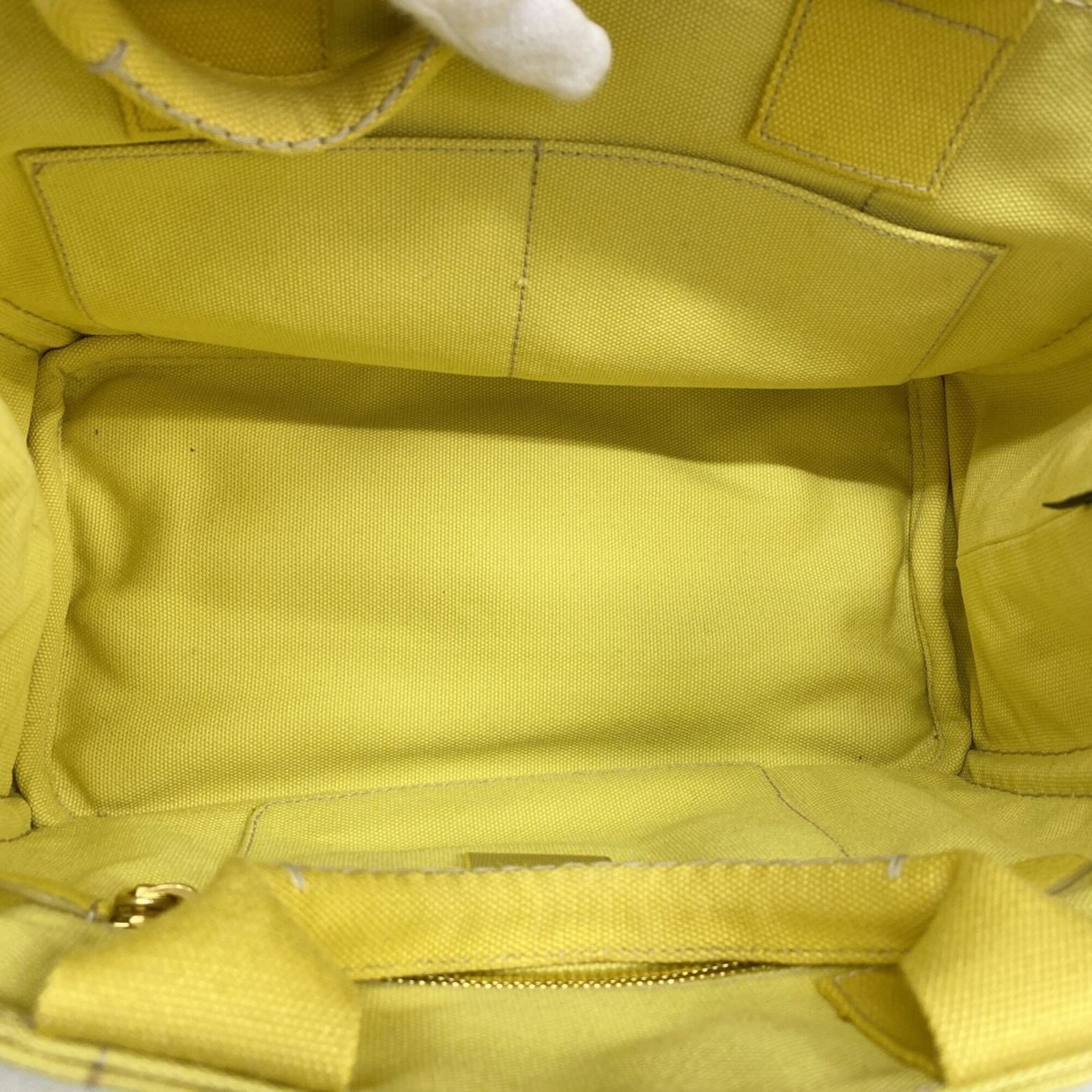 プラダ(Prada) プラダ トートバッグ カナパ キャンバス イエロー