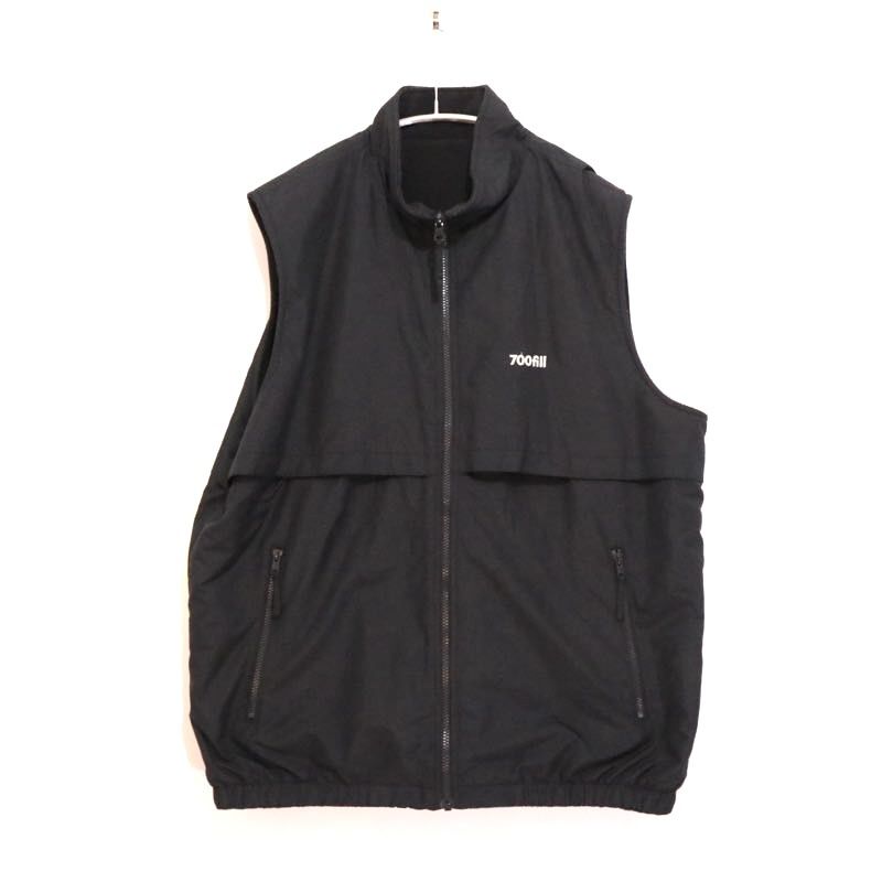 700fill フリースベスト 2XL ブラック 700fill フリースベスト 2XL ブラック 【公式通販】