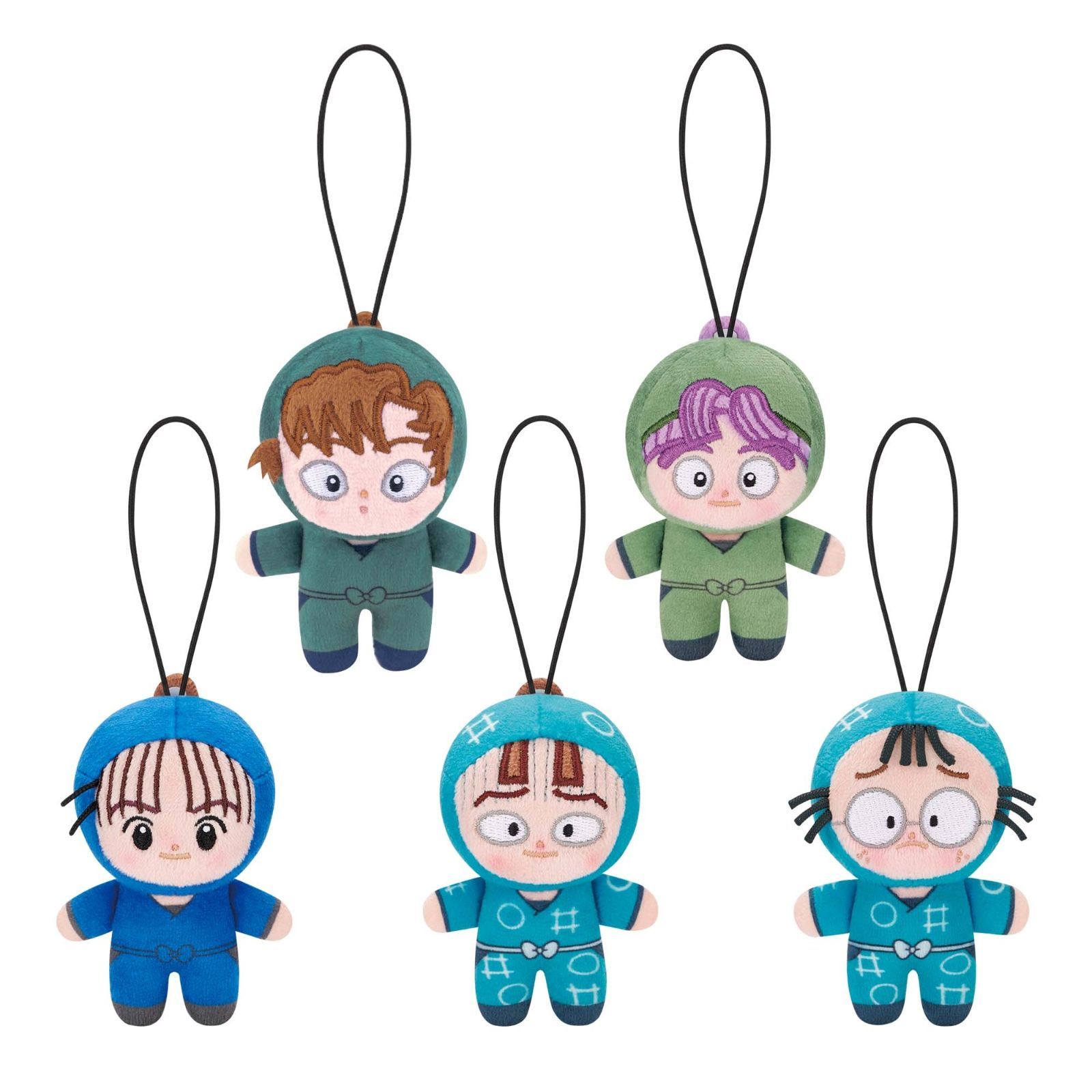 忍たま乱太郎 ほわぬい 保健委員会 全5種セット 善法寺伊作 三反田数馬