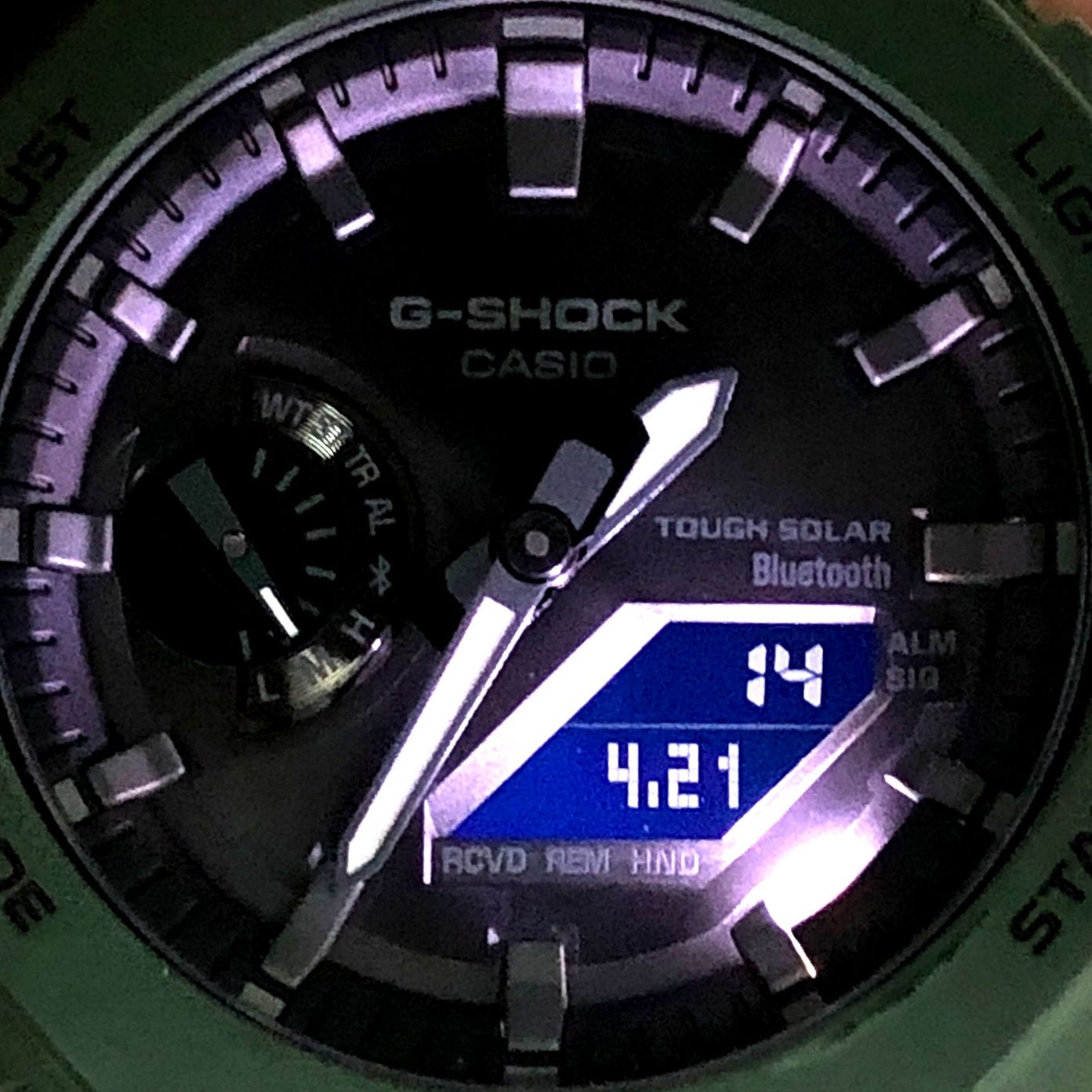 G-SHOCK ジーショック GA-B2100-3A タフソーラー Bluetooth搭載 
