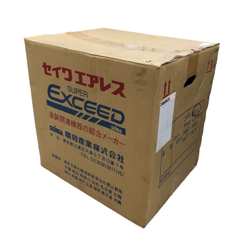店頭お渡し大歓迎 精和産業 セイワ エアレス 塗装機 スーパー 60L Cセット エアレスガンTPG-1のみ欠品 【お箱開封済/未使用品】 22603R64