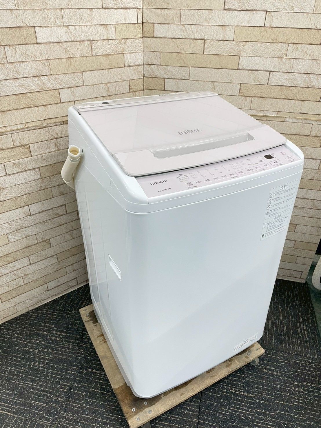 大阪送料無料☆3か月保障付き☆洗濯機☆日立☆8kg☆2022年☆BW-V80H