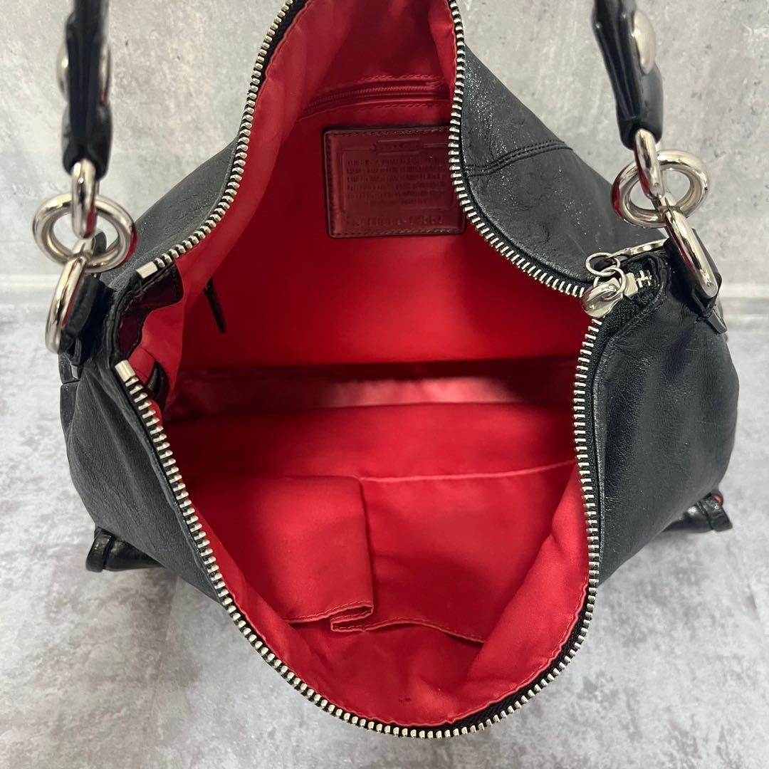 COACH】コーチ ポピー レザーショルダーバッグ ショルダーバッグ