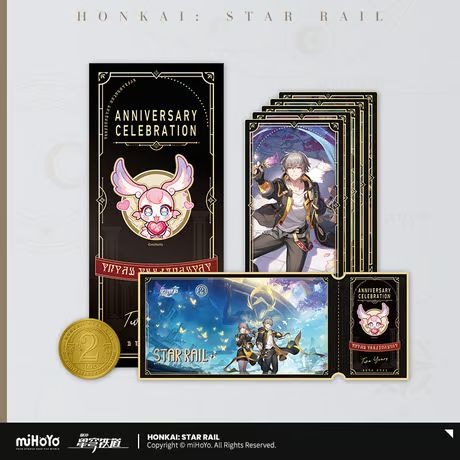 崩壊スターレイル＆Kyochonコラボ　サンデー&ロビンコンプセット　紙袋2枚付 Amazon.co.jp: 【崩壊：スターレイル】ロビン サンデー バッジ 色紙 札