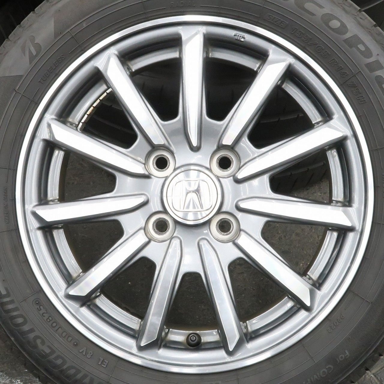 4本 ホンダ N-WGN 純正 14インチ 4.5J +40 4H PCD100 ラジアル 