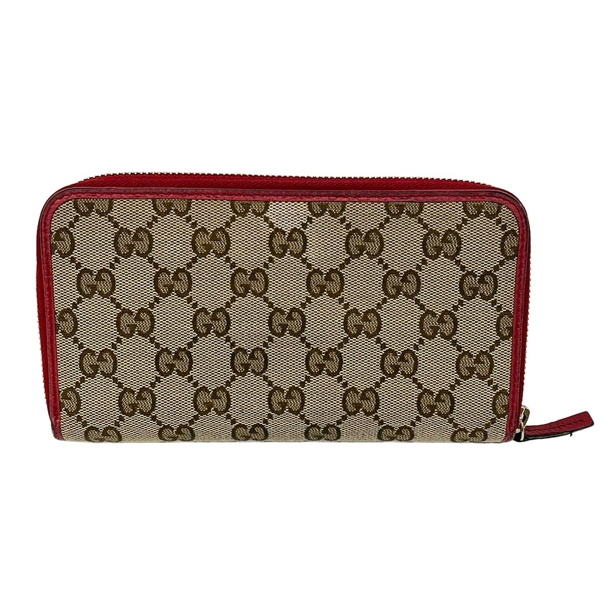東京公式通販サイト GUCCI GGパターン 長財布 ベージュ/ブラウン