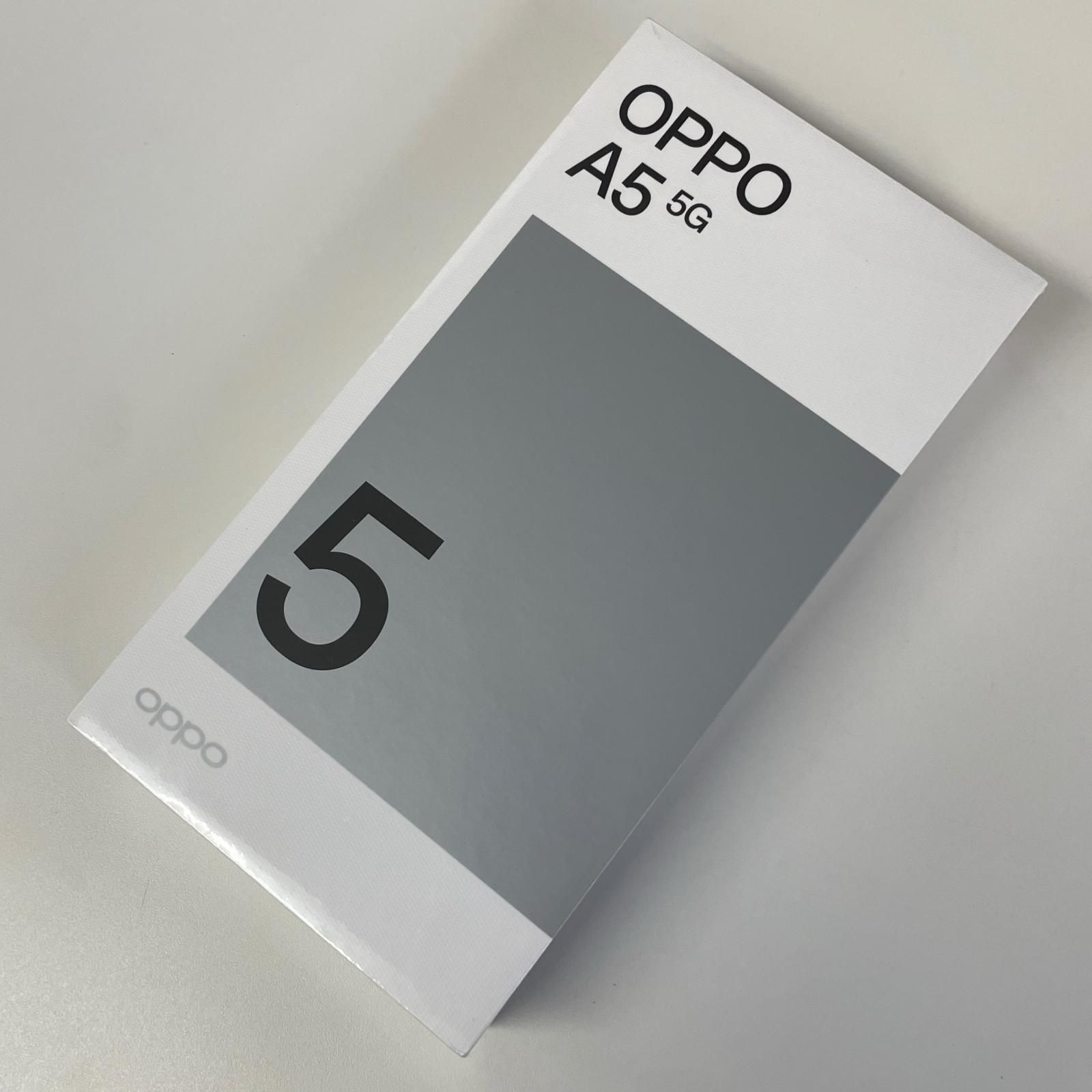 OPPO A5 5G OPG06 グリーン 新品未開封 SIMロック解除済 - メルカリ