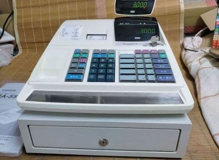 テックレジスター　MA-500　ツインプリンター　TECレジスター 店舗 病院 テックレジスター MA-550 ツインプリンター 人気機種 118860 - メルカリ