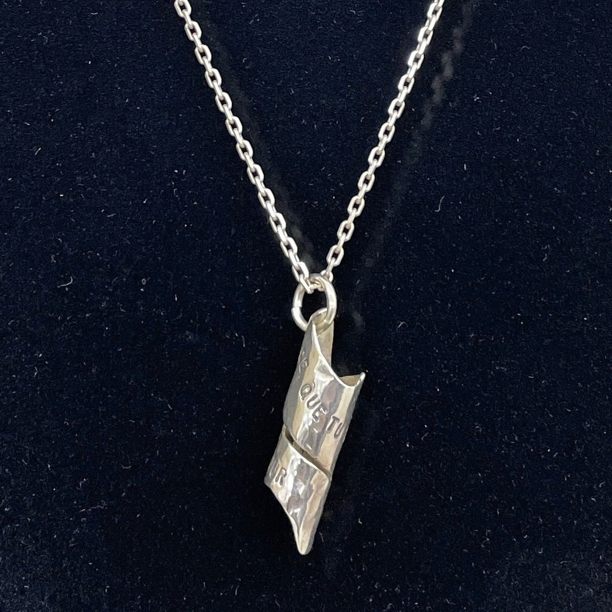 Les Fragments 断片コレクション シルバーネックレス セルジュ 