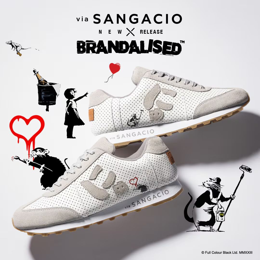 SANGACIO x BRANDALISED｜サンガッチョ ブランダライズド Banksy 
