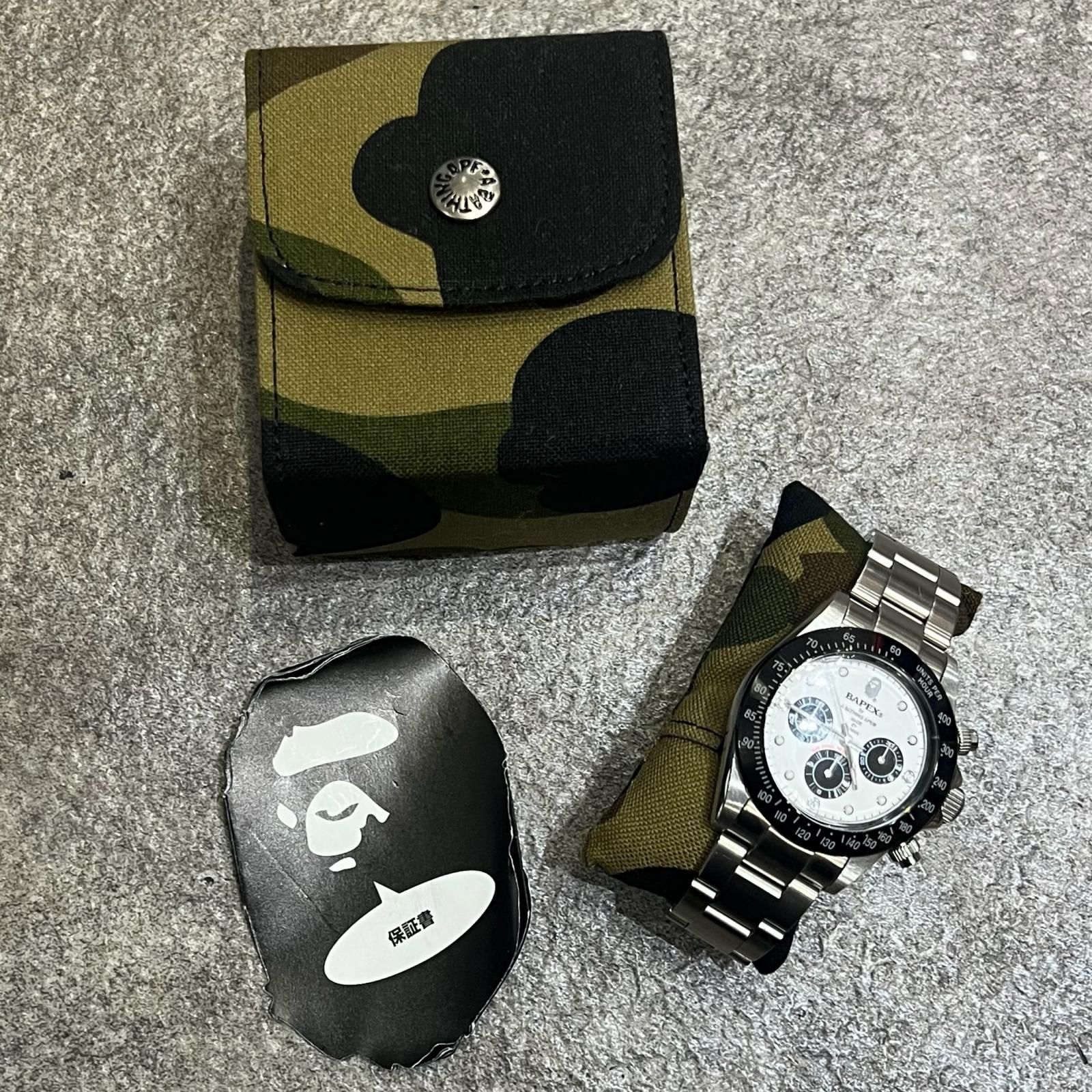 A BATHING APE 2004年モデル APE BAPEX ベイペックス 腕時計 アナログ