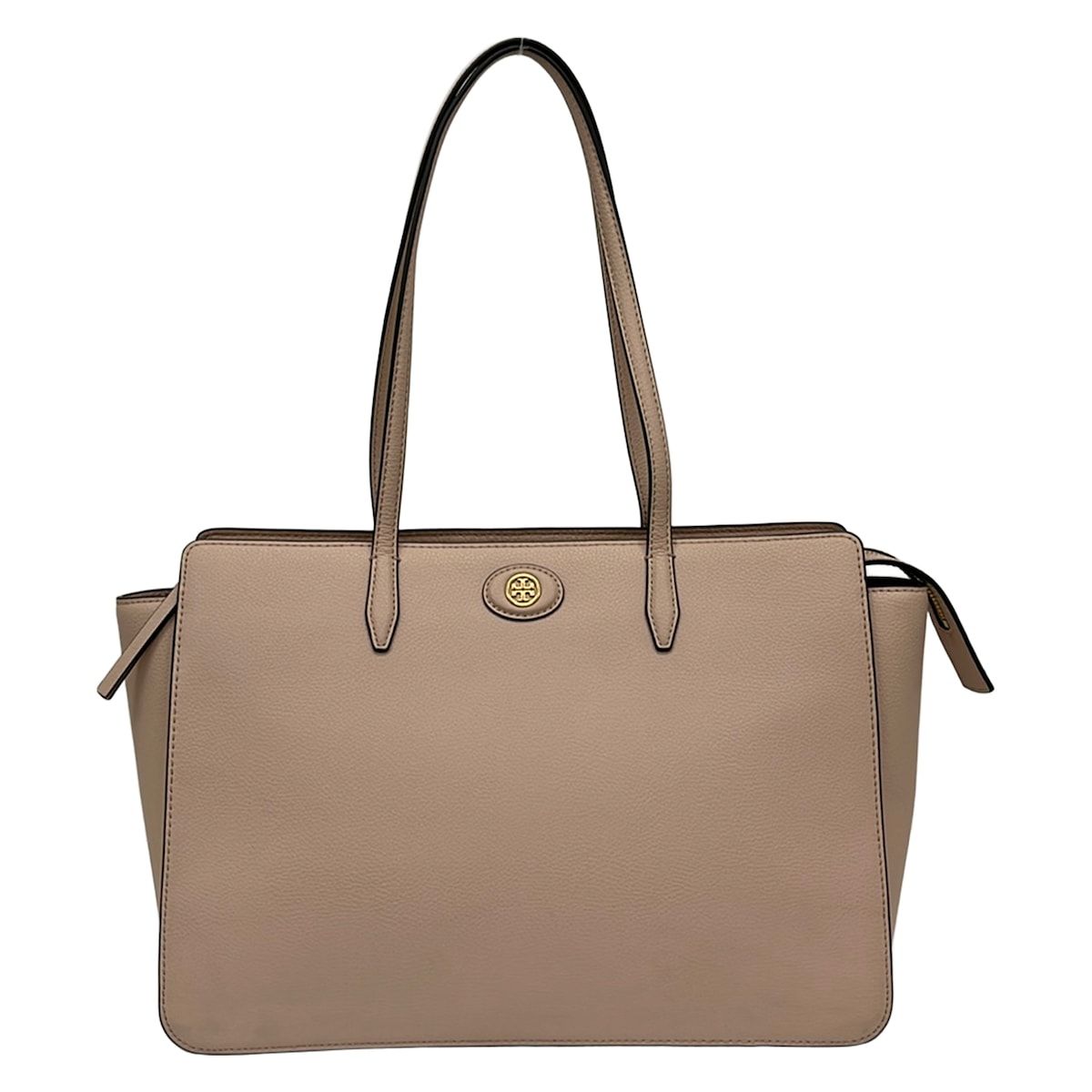 TORY BURCH(トリーバーチ) ショルダーバッグ - ピンクベージュ レザー 