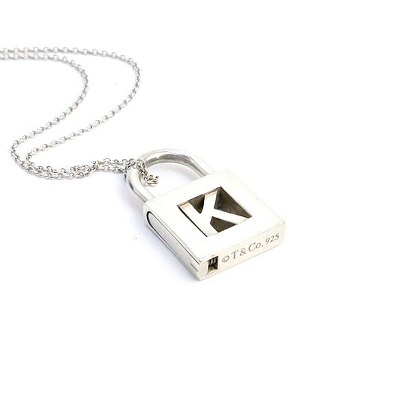 ティファニー TIFFANY＆Co. イニシャルK カデナロック ネックレス