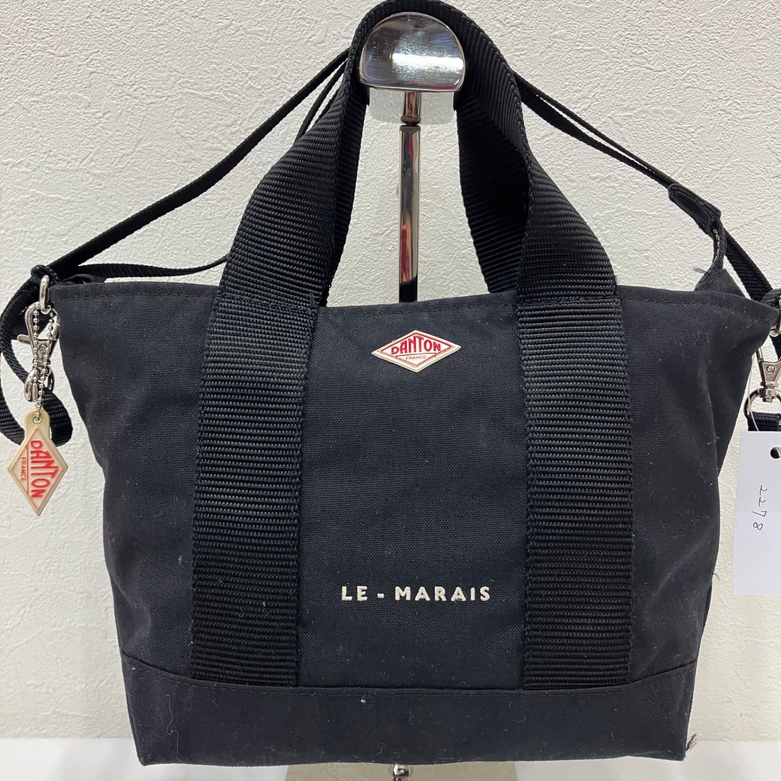 2278 DANTON ダントン LE-MARAIS 2way トートバッグ ハンドバッグ 