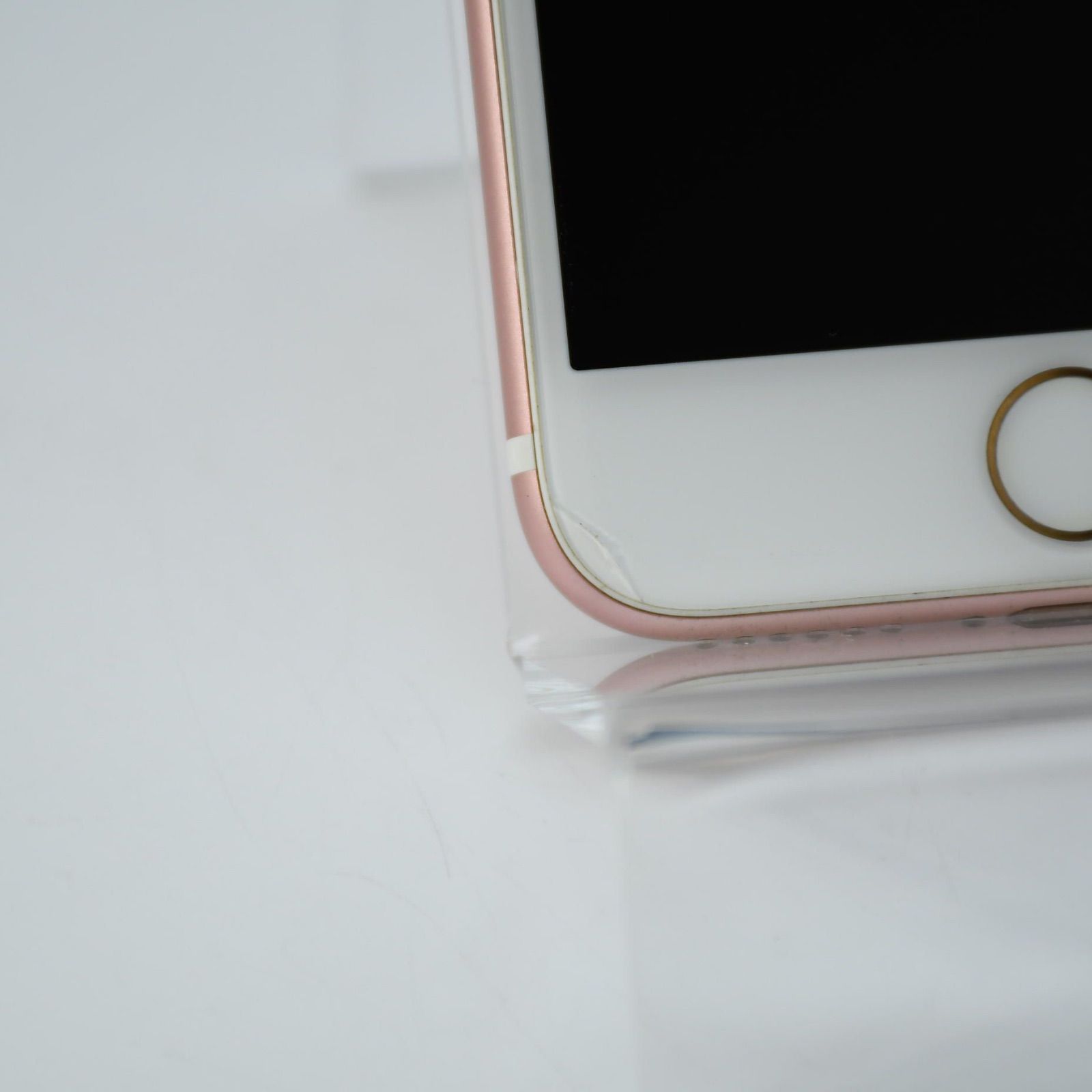 訳あり＊液晶美品】 docomo SIMフリー iPhone 7 128GB ローズゴールド