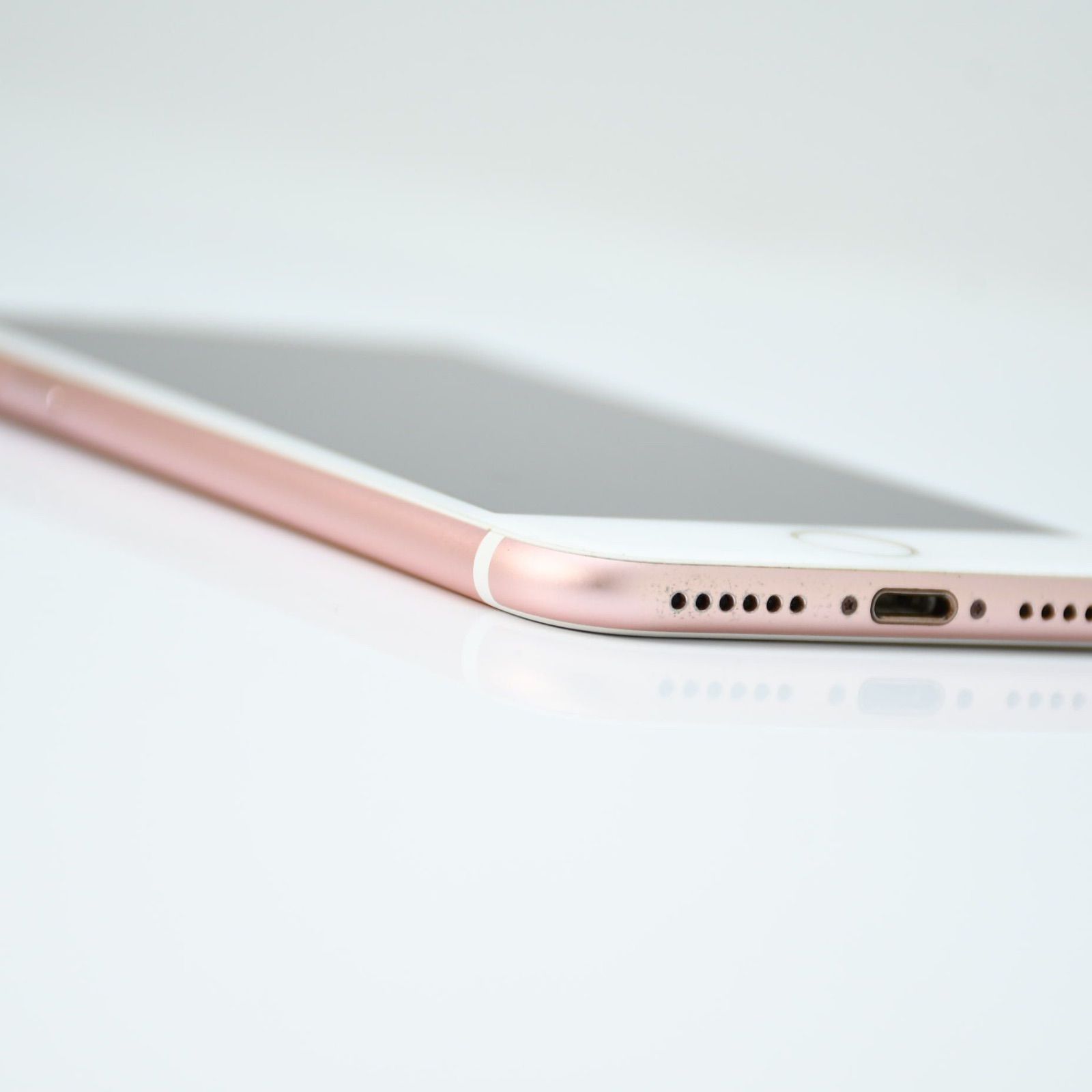 訳あり＊液晶美品】 docomo SIMフリー iPhone 7 128GB ローズゴールド