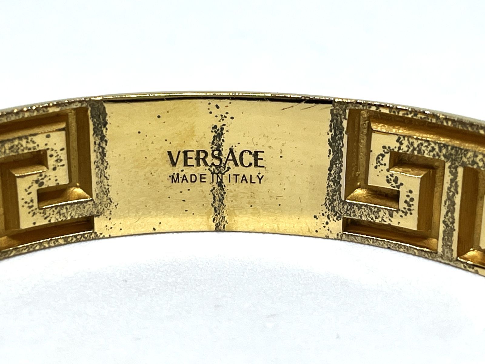 VERSACE｜ヴェルサーチェ グレカチェーンバングル ブレスレット - メルカリ