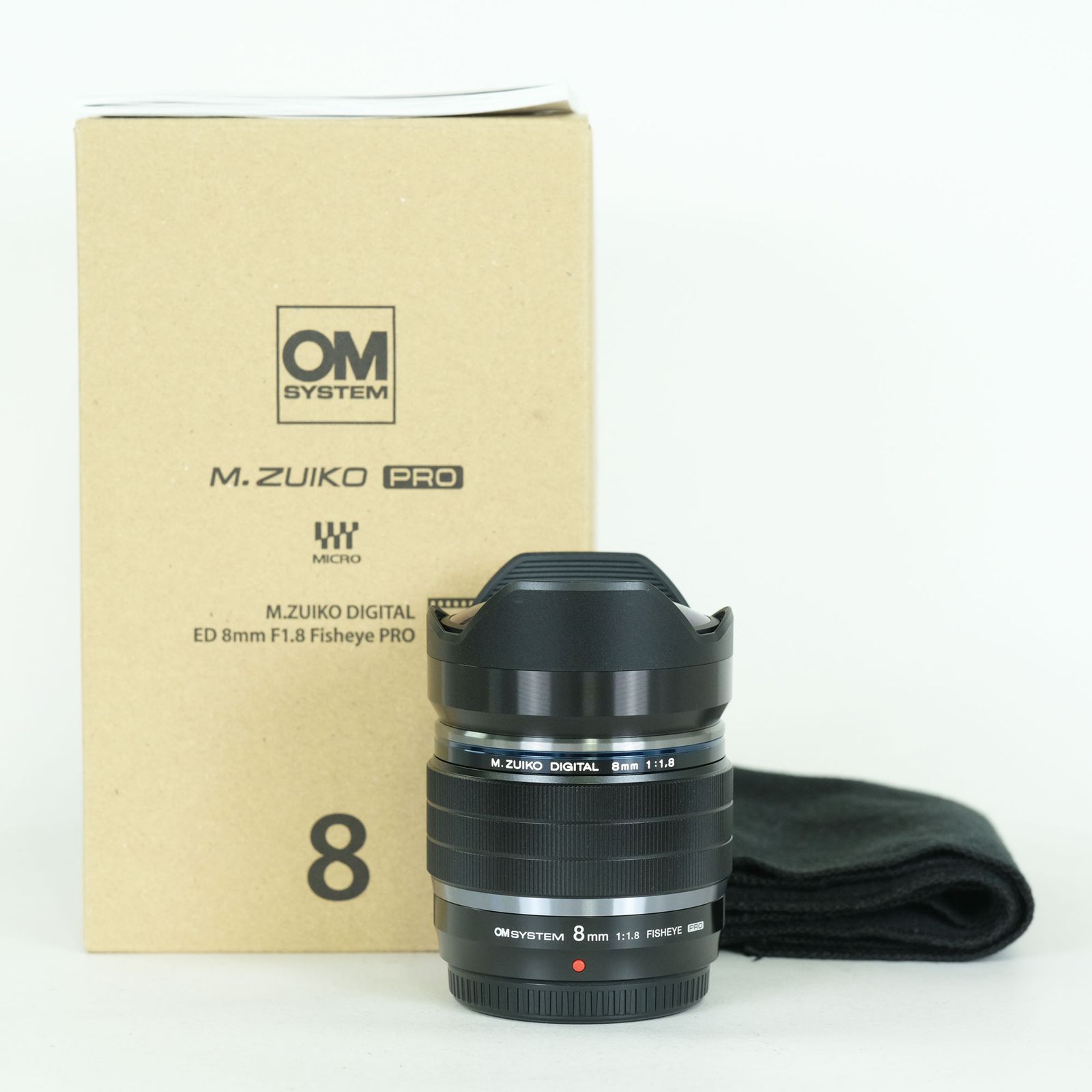 美品] OM SYSTEM M.ZUIKO DIGITAL ED 8mm F1.8 Fisheye PRO | マイクロ 