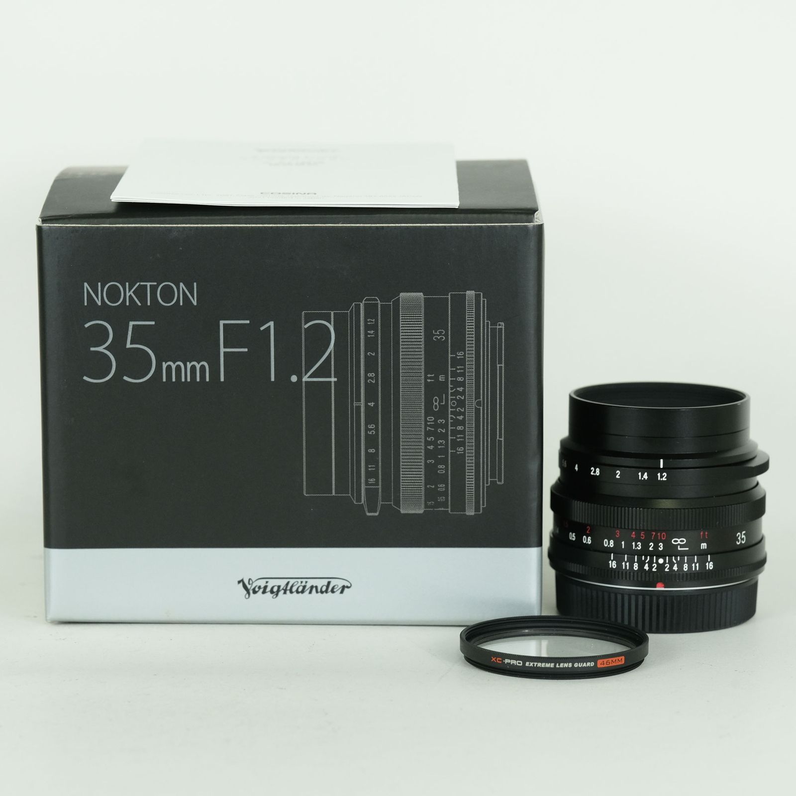 美品 | フィルター付] Voigtlander NOKTON 35mm F1.2 [フジフイルムX用