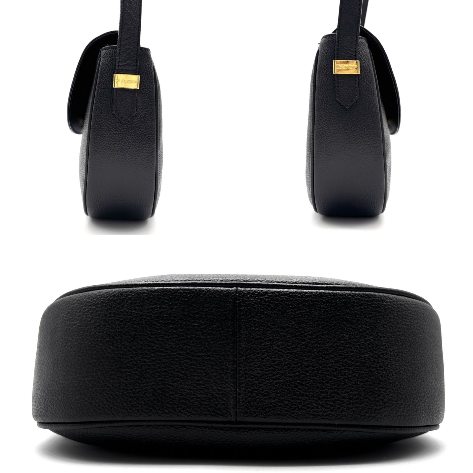 YVES SAINT LAURENT イヴサンローラン カサンドラロゴ ステッチ ハーフ 