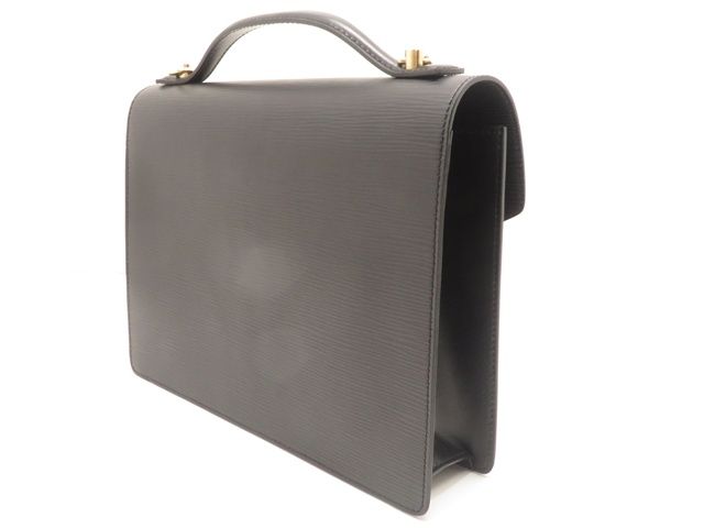 LOUIS VUITTON ルイ・ヴィトン バッグ モンソー28 エピ ノワール ﾊﾞｯｸﾞ