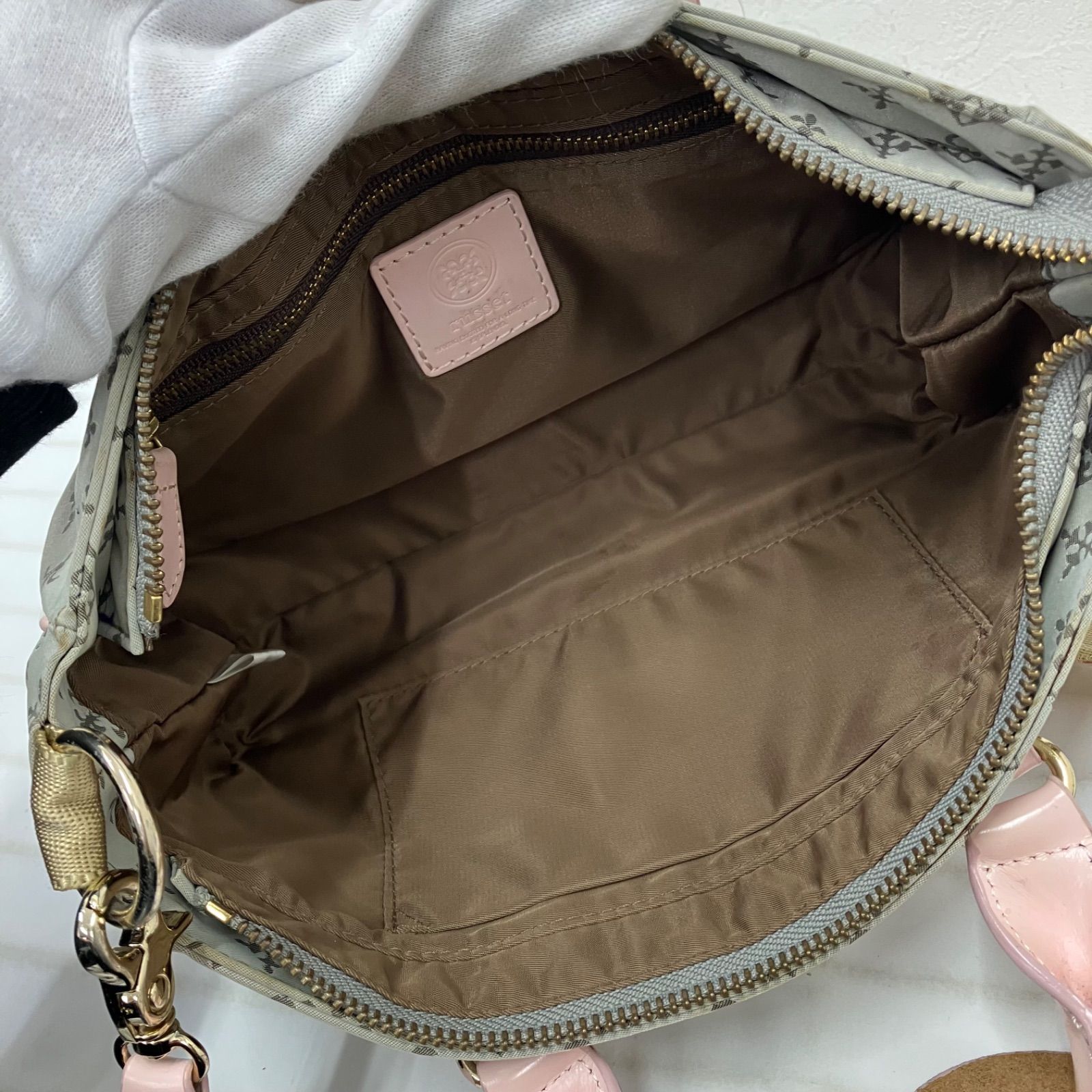 2254 russet ラシット ハンドバッグ 2way ショルダーバッグ モノグラム 