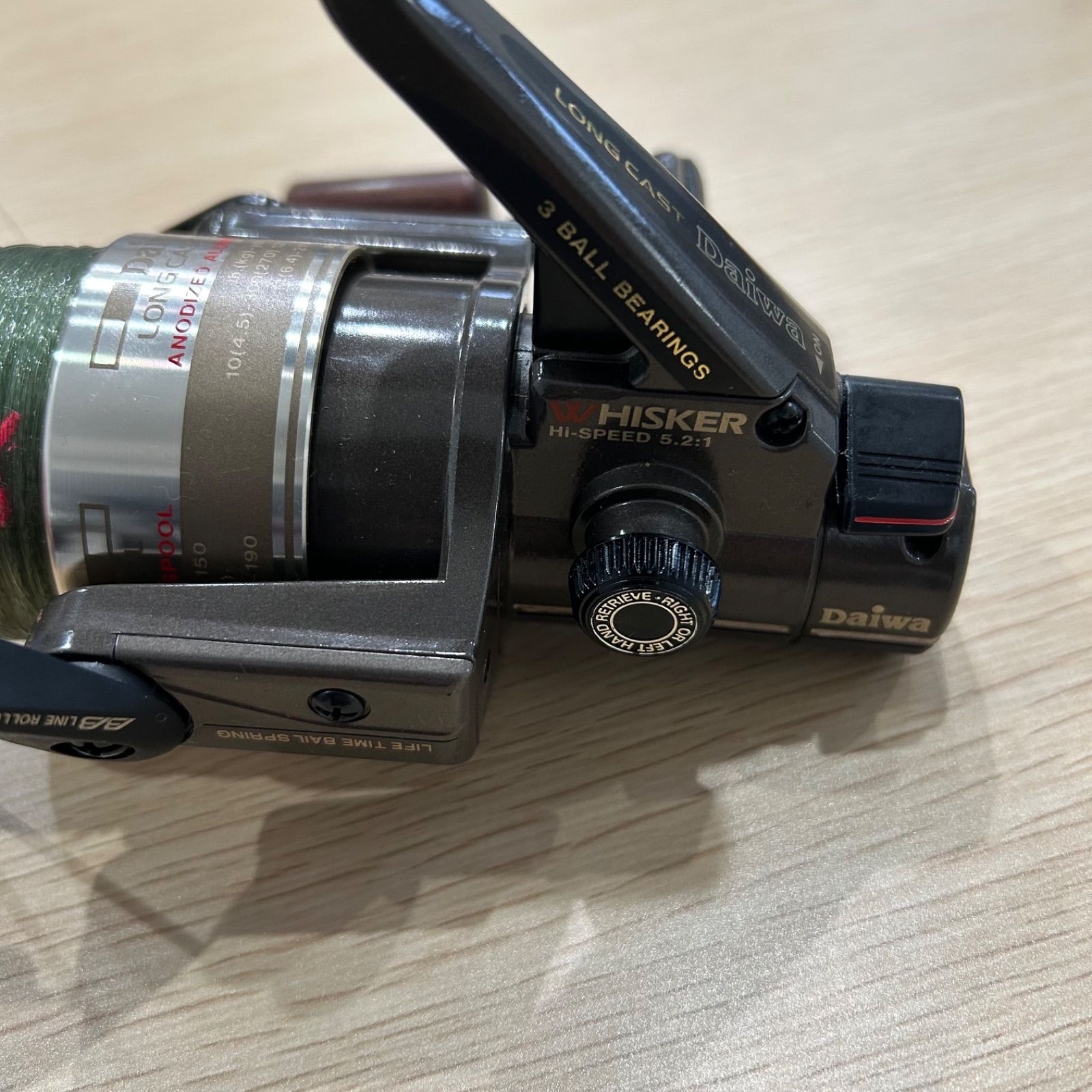 ダイワ ウィスカー GS 1000 Z WHISKER Daiwa 日本製 ロングキャスト