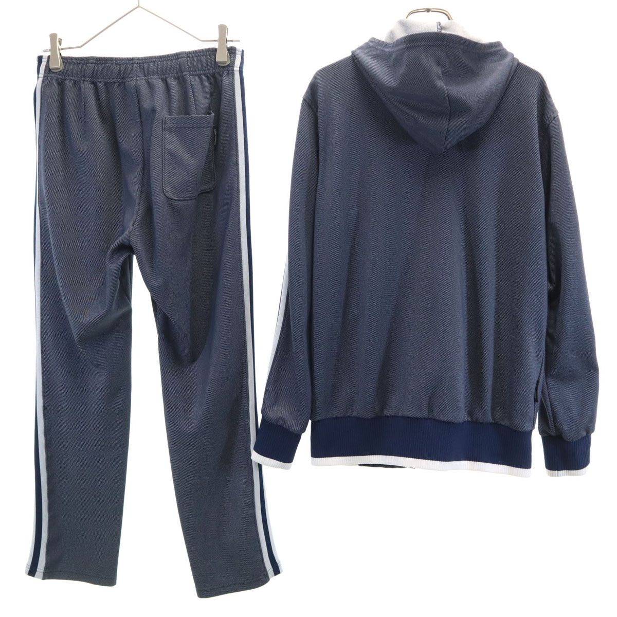 adidas アディダス 長袖 ジップパーカー 上下 セットアップ L/M 