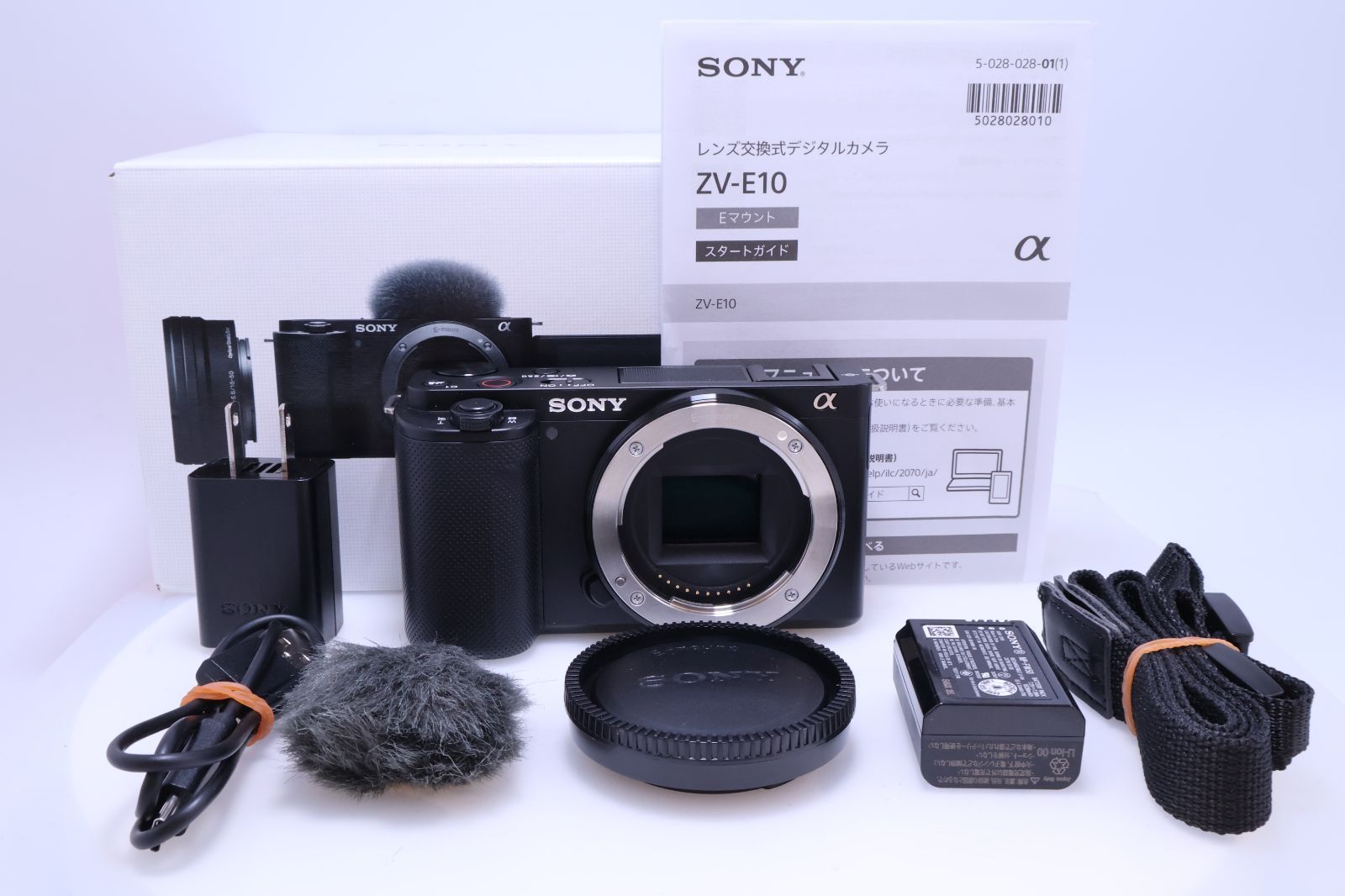 2,137回 極美品】SONY ZV-E10 ボディ Vlog用カメラ レンズ交換式 