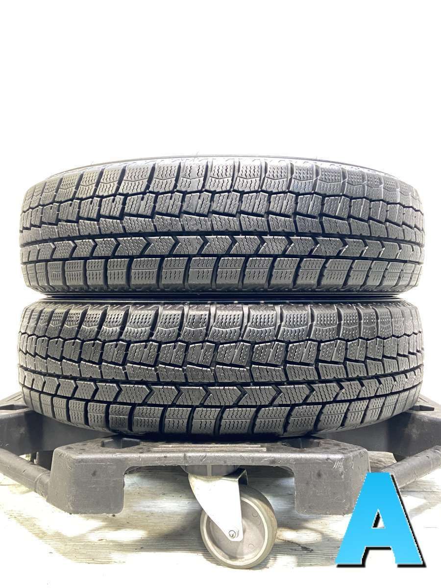 155/65R14 ダンロップ ウィンターマックス WM02 中古タイヤ スタッドレスタイヤ 2本セット w14260405603