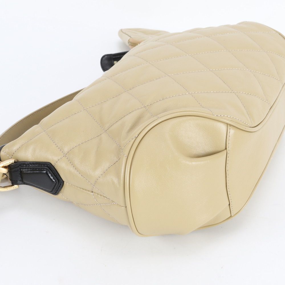 0411-439 COCOCELUX GOLDダイヤモンドレザー　キルティングバッグ COCOCELUX GOLD ﾀﾞｲﾔﾓﾝﾄﾞﾚｻﾞｰ ｵｰﾊﾞﾙﾊﾞｯｸﾞ | すべての商品 | COCOCELUX GOLD