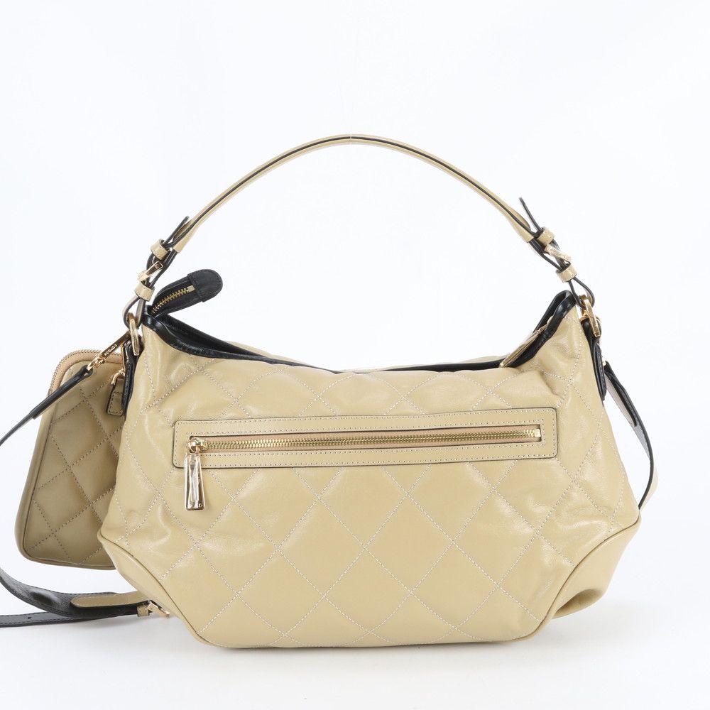 極美品 COCOCELUXGOLD キルティング ダイヤモンド レザー 2WAY ショルダーバッグ 斜め掛け トート ハンド A4 レディース MBE DX3-3 極美品 COCOCELUXGOLD キルティング ダイヤモンド レザー 2WAY