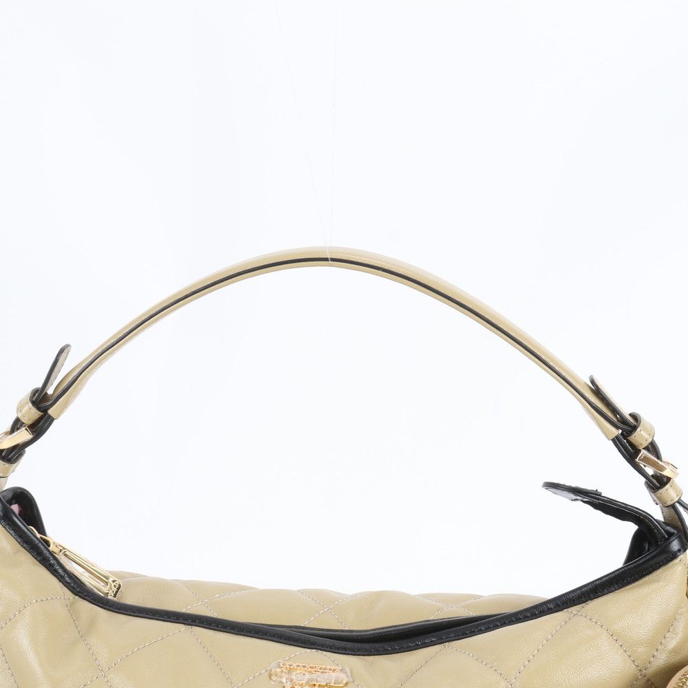 極美品 COCOCELUXGOLD キルティング ダイヤモンド レザー 2WAY
